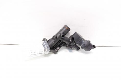 Carcasa corp termostat cu supapa, cod 110601797R, Renault Grand Scenic 3, 1.6 DCI, R9M402 (id:696757)