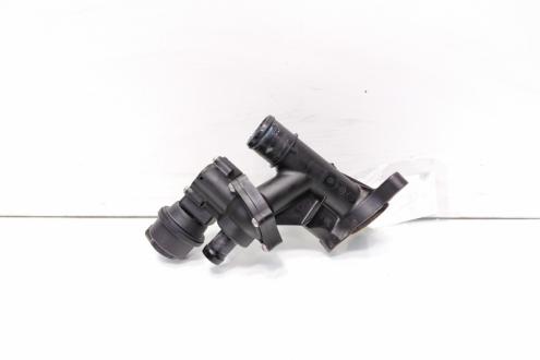 Carcasa corp termostat cu supapa, cod 110601797R, Renault Grand Scenic 3, 1.6 DCI, R9M402 (id:696757)