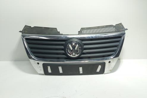Grila bara fata centrala cu sigla si loc de senzori, cod 3C0853651, VW Passat (3C2) (id:697568)