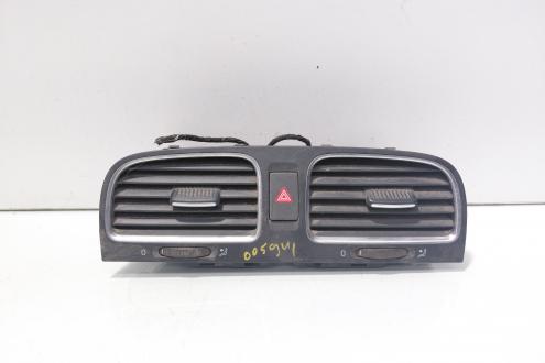 Grila aer bord centrala, cod 5K0815736, VW Golf 6 Plus (idi:697543)