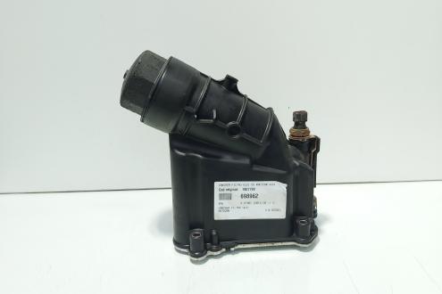 Carcasa filtru ulei cu racitor ulei, cod 7807799, Bmw 3 (F30), 2.0 diesel, N47D20B (id:698962)