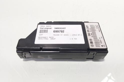 Modul audio, cod 5N0035342F, Seat Toledo 4 (KG3) (id:699792)