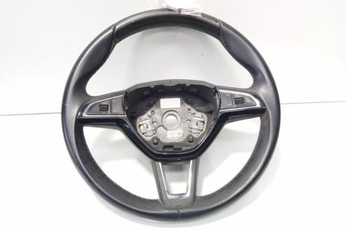 Volan piele cu comenzi, cod 3V0419091L, Skoda Superb III (3V3) (id:700130)