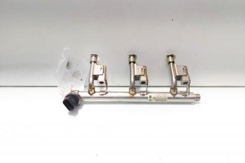Rampa injectoare cu senzor, cod DM5G-9H487-AB, Ford Focus 3, 1.0 benz, M1DA (id:700372)