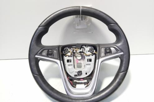 Volan piele cu comenzi, cod 13351025, Opel Astra J (id:700640)