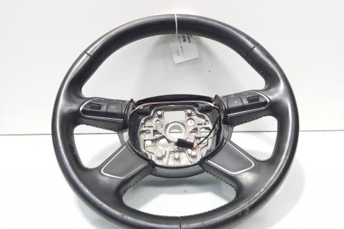 Volan piele cu comenzi, cod 4G0419091M, Audi A6 (4G2, C7) (id:701316)