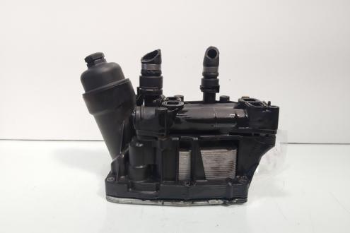 Carcasa filtru ulei cu racitor ulei, cod 70377932, 8507626, Bmw 3 (F30) 2.0 diesel, N47D20C (id:702361)