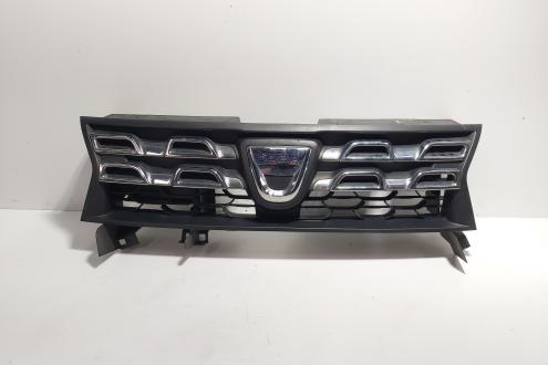 Grila bara fata centrala cu sigla, Dacia Duster, facelift (id:702616)