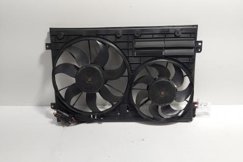 Grup electroventilatoare, cod 1K0121207BC, Vw Passat (362) 2.0 TDI, CFF (id:703132)