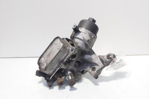 Carcasa filtru ulei cu racitor ulei, cod 55220802, Alfa Romeo Mito (955) 1.4 benz, 199A6000 (id:703627)