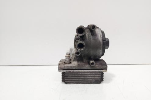 Carcasa filtru ulei cu racitor ulei, cod 1C1Q-6B624-AG, Ford Mondeo 3 (B5Y) 2.0 TDCI, N7BA (id:704968)