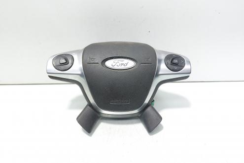Airbag volan cu comenzi, cod AM51-R042B85-BEW, Ford C-Max 2 (id:706322)