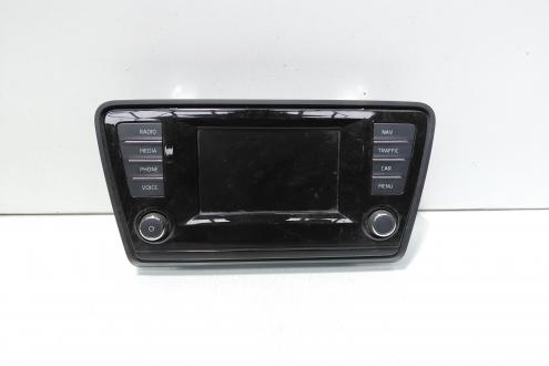 Display navigatie, cod 5E0919605D, Skoda Octavia 3 (5E3) (id:706370)