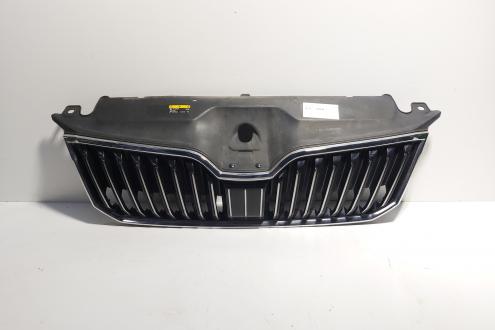 Grila bara fata centrala cu loc distronic, Skoda Superb III Combi (3V5) (id:706649)