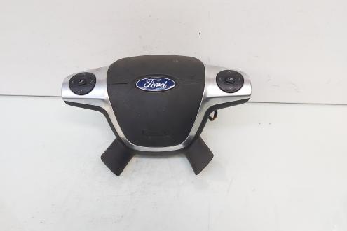 Airbag volan cu comenzi, cod AM51-R042B85-BF, Ford Focus 3 (id:707533)