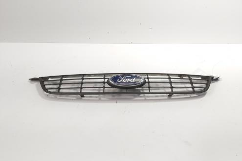 Grila bara fata centrala cu sigla, cod 8M51-8200-AE, Ford Focus 2 (DA) facelift (id:707049)