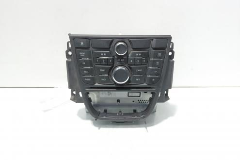 Radio cd cu butoane si comenzi, cod 22836293, 13360091, Opel Astra J (id:708149)