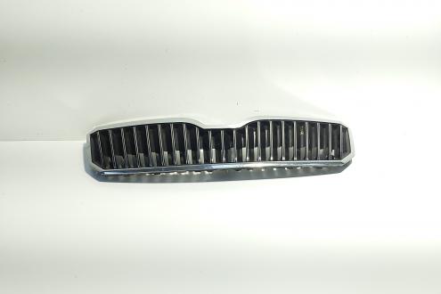 Grila bara fata centrala sus, cod 3T0853668B, Skoda Superb II Combi (3T5) facelift (id:708613)
