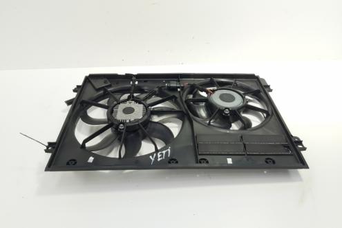 Grup electroventilatoare, cod 1K0121207BC, Vw Passat CC (357) 2.0 TDI, CBA (id:709019)