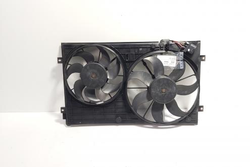 Grup electroventilator, cod 1K0121207T, Vw Golf 5 Variant (1K5) 1.9 TDI, BLS (id:708542)