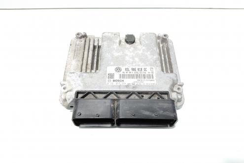 Calculator motor ECU, cod 03L906018GC, 0281016994, Vw Passat CC (357) 2.0 TDI, CFF (idi:709116)