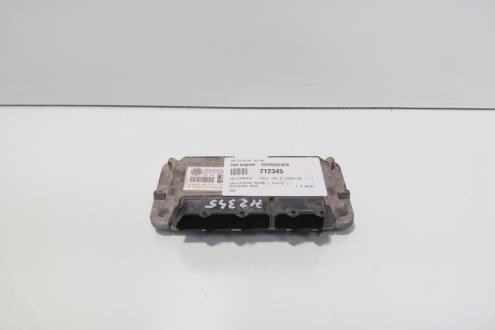 Calculator motor ECU, cod 03C906024CN, Skoda Fabia 2 (5J, 542), 1.6 benz, CGG (idi:712345)