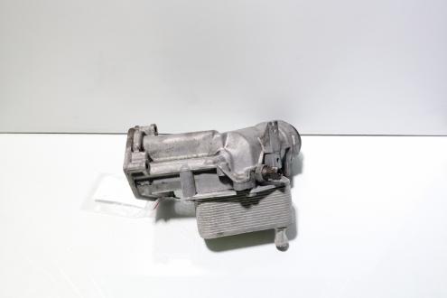 Carcasa filtru ulei cu racitor ulei, cod 7787072-06, Bmw 1 (E81, E87) 2.0 diesel, 204D4 (id:714723)