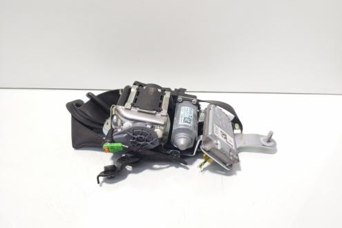 Centura stanga fata cu capsa si motoras, cod 616426600, Mercedes Clasa C (W204) (id:716222)