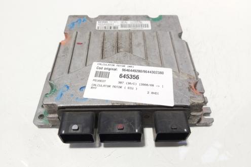 Calculator motor ECU, cod 9646449280, 9644302380, Peugeot 406, 2.0 HDI, RHY (idi:645356)