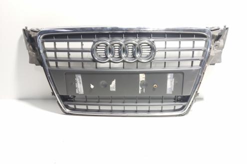 Grila bara fata centrala cu sigla, cod 8K0853651, Audi A4 Avant (8K5, B8) (id:717416)