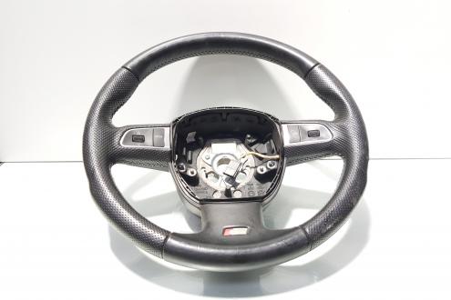 Volan piele cu comenzi, cod 8P0419091DT, Audi A3 (8P1) (id:717736)