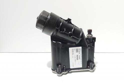 Carcasa filtru ulei cu racitor ulei, cod 70346292, Bmw 3 (E90) 2.0 diesel, N47D20A (id:652932)