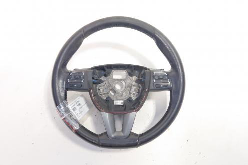Volan piele cu comenzi si padele, cod 7N5419091A, Vw Sharan (7N) (idi:711907)