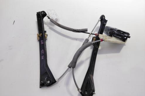 Macara cu motoras usa stanga fata, cod 6R0959801AT, VW Polo (6R) (id:719877)