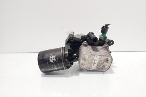 Carcasa filtru ulei cu racitor ulei, cod 04B115389B, 03L117021C, VW Polo (6R), 1.4 TDI, CUS (id:719982)