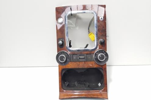 Grila timonerie cu suport pahare si butoane comenzi suspensie, cod 7L6858602A, Vw Touareg (7LA, 7L6) (id:721444)