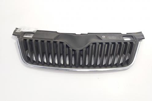 Grila bara fata centrala, cod 5J0853668C, Skoda Roomster (5J) (id:721383)