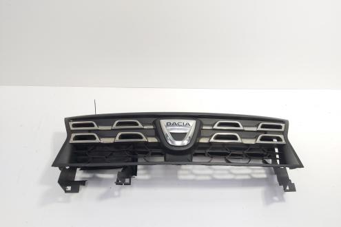 Grila bara fata centrala cu sigla, Dacia Duster, facelift (id:724078)