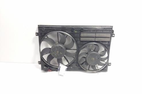 Grup electroventilatoare, cod 1K0121207AD, Vw Golf 5 Plus (5M1) 2.0 TDI, BKD (id:724231)