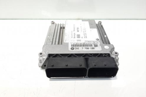 Calculator motor, cod 7798180, 0281012501, Bmw 5 (E60) 2.0 Diesel, 204D4 (idi:491705)