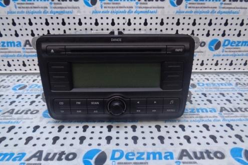 Radio cd, 5J0035161, Skoda Fabia, 2006-2013 (id:204009)