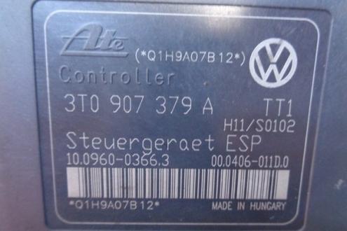 Unitate abs 3T0614517, 3T09C7379A, Skoda Octavia 2 Combi (1Z5) 1.9tdi BXE