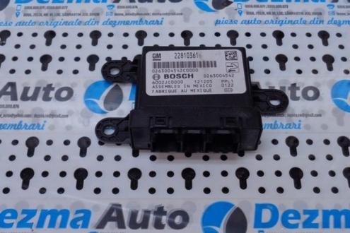 Modul senzori parcare GM22810361, Opel Astra J sedan