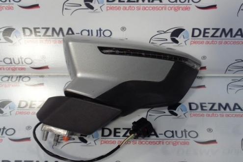 Oglinda electrica stanga cu led, Seat Leon ST 5F8 (id:212363)