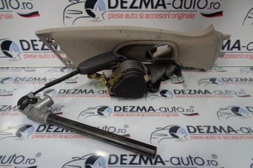 Centura dreapta fata cu capsa, 077350, Renault Megane 2, 2002-2008