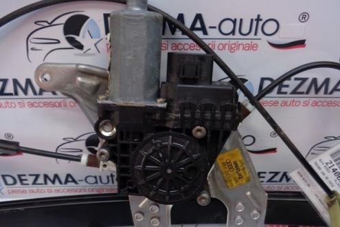 Macara cu motoras dreapta fata, 4B0837398C, 4B0959802E, Audi A6 Avant (4B, C5) 1997-2005