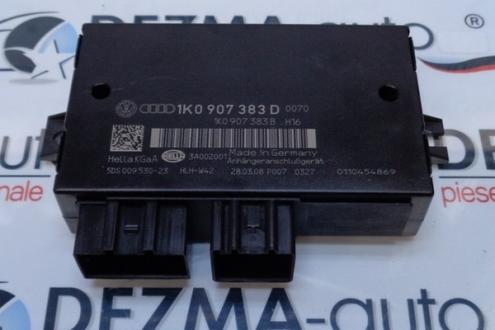 Modul control carlig, 1K0907383D, Skoda Octavia 2 (1Z3) 1.9tdi