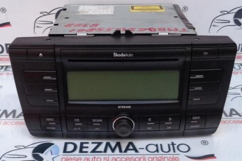 Radio cd, 1Z0035161A, Skoda Octavia 2 Combi