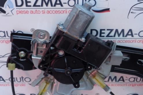 Macara cu motoras stanga fata GM 13302451, GM13302456, Opel Insignia sedan