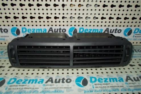 Grila aer bord centrala, 3B0819728D, VW Passat Variant (3B6), 2000-2005